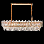 Люстра овальная с хрустальными подвесками Gorgeous Crystal Light варинант исполнения - 1 | Loft Concept в Красноярске