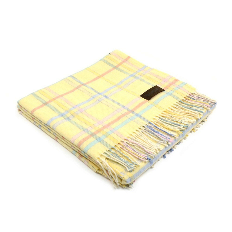 Плед DOLCEZZA T/L 0004 Marzotto Желтый в Красноярске | Loft Concept 