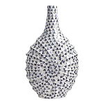 Ваза с инкрустацией Dark Blue Triangle варинант исполнения - 1 | Loft Concept в Красноярске