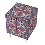 Тумба Short Ufo Purple варинант исполнения - 2 | Loft Concept в Красноярске