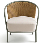 Садовое кресло с каркасом из стали Kenneth Chair варинант исполнения - 2 | Loft Concept в Красноярске