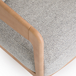 Кресло с каркасом из массива ясеня Deniaud Ash Grey Armchair варинант исполнения - 5 | Loft Concept в Красноярске