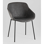 Стул Ashby экокожа серый варинант исполнения - 1 | Loft Concept в Красноярске