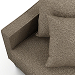 Мебельная ткань Шенилл коричневый цвет 138 см T4-21 варинант исполнения - 6 | Loft Concept в Красноярске