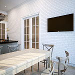 Гипсовая 3D Панель E-01 варинант исполнения - 1 | Loft Concept в Красноярске