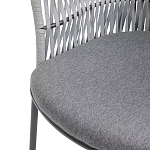 Кресло с декоративным плетением на спинке и подлокотниках Armchair Weaving варинант исполнения - 6 | Loft Concept в Красноярске