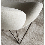 Дизайнерский двухместный диван Gio Ponti D.157.6  - DUE FOGLIE Sofa варинант исполнения - 3 | Loft Concept в Красноярске