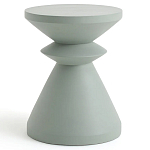 Светло-серый приставной столик из массива AMORPHOUS варинант исполнения - 1 | Loft Concept в Красноярске