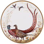 Тарелка закусочная из фарфора с изображением животных Hunting Porcelain Collection варинант исполнения - 1 | Loft Concept в Красноярске