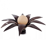 Настольная лампа черная INDONESIAN LAMPS варинант исполнения - 1 | Loft Concept в Красноярске