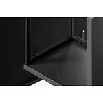 Полка навесная открытая цвета графит Strict Lines  варинант исполнения - 7 | Loft Concept в Красноярске