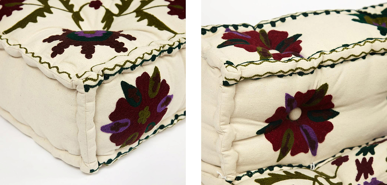 Модуль мягкий со спинкой Indian Meditation Pillow - Loft-Concept в Красноярске