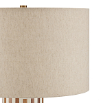 Настольная лампа с узором вдоль колоннообразного основания Brick Surface варинант исполнения - 2 | Loft Concept в Красноярске