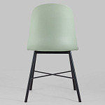 Стул из прочного пластика на металлическом основании Anora Green  варинант исполнения - 4 | Loft Concept в Красноярске