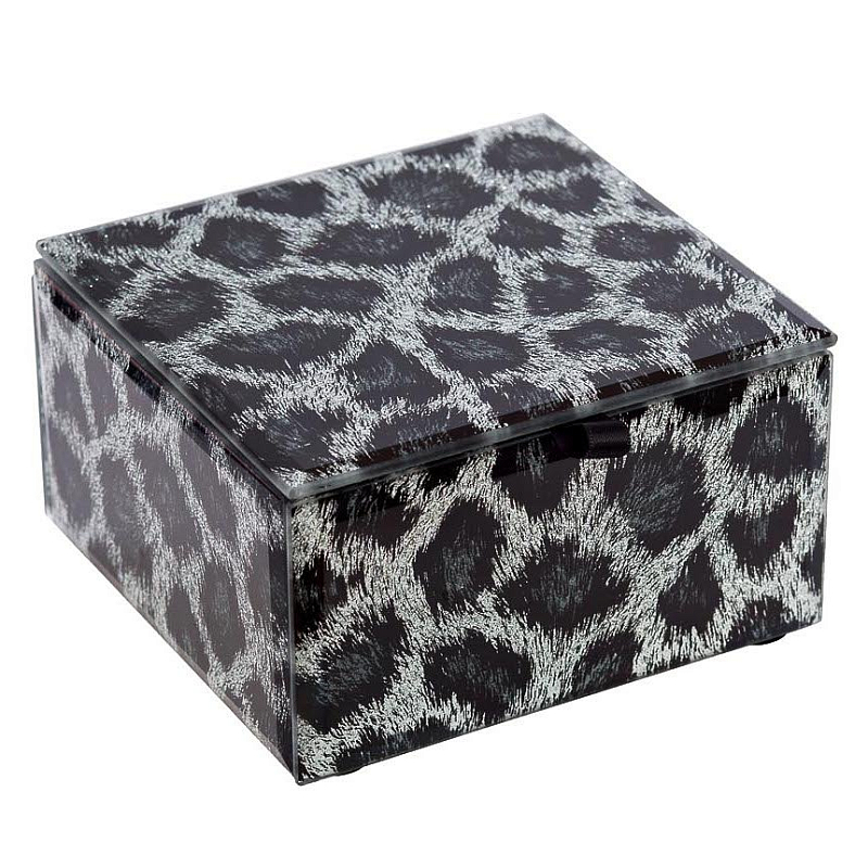 Шкатулка Snow Leopard Cube Серый Шкатулка Snow Leopard Cube Серый в Красноярске | Loft Concept