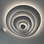 Потолочная люстра круглая многослойная Multilayering варинант исполнения - 6 | Loft Concept в Красноярске