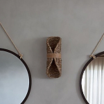 Бра плетеное из ротанга Chainmail варинант исполнения - 5 | Loft Concept в Красноярске