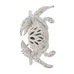 Статуэтка краб с детализированной текстурой в белом цвете Marine Accessories варинант исполнения - 1 | Loft Concept в Красноярске