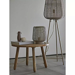 Торшер с плетеным металлическим плафоном Wicker Iron Lamp варинант исполнения - 3 | Loft Concept в Красноярске