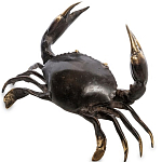Статуэтка из бронзы в виде краба Animals Bronze варинант исполнения - 3 | Loft Concept в Красноярске