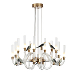 Люстра с декоративными птицами Ganthea D 73 см варинант исполнения - 2 | Loft Concept в Красноярске