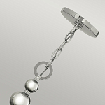 Люстра подвесная с белым тканевым цилиндрическим абажуром и декоративными шарами Hinkley варинант исполнения - 4 | Loft Concept в Красноярске