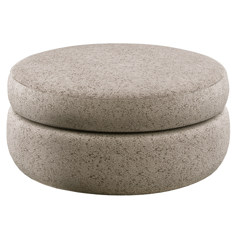 Оттоманка Ulysses Молочный Серый в Красноярске | Loft Concept 