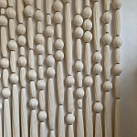 Панно на стену из хлопковых нитей White Morse Wall Hanging  варинант исполнения - 2 | Loft Concept в Красноярске