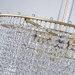 Люстра многоярусная с каскадами кристаллов Crystal Rains варинант исполнения - 8 | Loft Concept в Красноярске