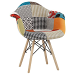 Стул с обивкой в стиле Patchwork варинант исполнения - 1 | Loft Concept в Красноярске