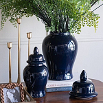 Ваза с крышкой однотонная Высота 48 см Chinoiserie Ceramics варинант исполнения - 5 | Loft Concept в Красноярске