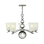 Люстра с матовыми конусными плафонами и декоративными элементами в форме шаров Hinkley варинант исполнения - 10 | Loft Concept в Красноярске