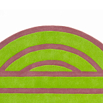 Дизайнерский ковер зеленый Poltronova Sofo Verosa Rug варинант исполнения - 6 | Loft Concept в Красноярске