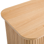 Длинный низкий буфет с 2-мя раздвижными дверцами Toinette Light Cupboard варинант исполнения - 4 | Loft Concept в Красноярске