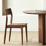 Стол обеденный круглый с двойной столешницей Walnut Wood Table варинант исполнения - 8 | Loft Concept в Красноярске