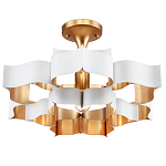 Люстра фигурная в сочетании белого и золотого цвета Shapes Inspired by Nature варинант исполнения - 2 | Loft Concept в Красноярске