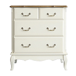 Комод с 4-мя большими ящиками из массива берёзы Interiors Romance варинант исполнения - 2 | Loft Concept в Красноярске