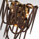 Бра с изогнутыми металлическими лентами и цепочками Atlantis Chain варинант исполнения - 4 | Loft Concept в Красноярске