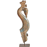 Арт-объект из антикварного тика Antique Fragment Statuette варинант исполнения - 1 | Loft Concept в Красноярске