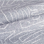 Мебельная ткань Букле серый цвет 140 см T3-9 варинант исполнения - 1 | Loft Concept в Красноярске