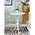 Столик белый кованный в прованском стиле Vaucluse варинант исполнения - 4 | Loft Concept в Красноярске