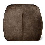 Барный стул со спинкой и подлокотниками на 4-х деревянных ножках Douglas Rhombus Коричневый Велюр варинант исполнения - 4 | Loft Concept в Красноярске