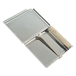 Портсигар с газовой зажигалкой из натурального камня Родонит Stone Cigarettes Cases варинант исполнения - 6 | Loft Concept в Красноярске