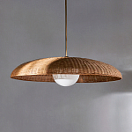 Люстра круглая из ротанга Long Lasting Chandelier варинант исполнения - 2 | Loft Concept в Красноярске