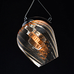 Подвесной светильник со стеклянном плафоном в форме бокала Kaleido варинант исполнения - 5 | Loft Concept в Красноярске