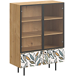 Витрина с изображением на дверцах Elise Cupboard варинант исполнения - 8 | Loft Concept в Красноярске