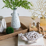 Статуэтка черепаха с ажурным панцирем и детализированной текстурой в белом цвете Marine Accessories варинант исполнения - 6 | Loft Concept в Красноярске