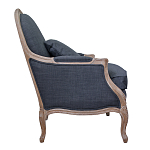 Кресло Ava Classical Armchair graphite flax варинант исполнения - 2 | Loft Concept в Красноярске