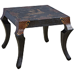 Квадратный кофейный стол Шинуазри с фигурными ножками Chinoiserie Collection Coffee Table варинант исполнения - 1 | Loft Concept в Красноярске