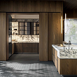Раздвижные деревянные двери для кухни SISTEMA 7 Dada Engenereed Doors варинант исполнения - 1 | Loft Concept в Красноярске